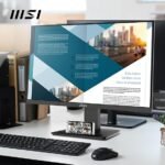 MSI PRO MP2412, 23.8-inch, Wide View Panel, FHD 1920x1080, 100Hz, Black, Eye-Friendly Screen, VESA Mountable, Display Kit Support, Tilt Adjustable, HDMI 1.4b, DP 1.2a Monitor - Image 3
